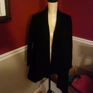 Black Long Sleeve Cardigan